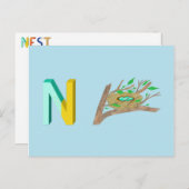 Nest Kaart (Voorkant / Achterkant)