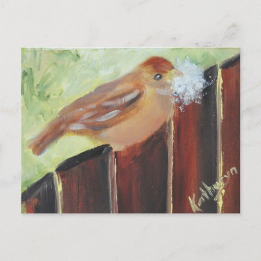 Nest Materials Briefkaart (Voorkant)