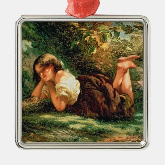 Nest Metalen Ornament (Voorkant)