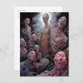 Nest of undode Zombies Horror Art Briefkaart (Voorkant / Achterkant)