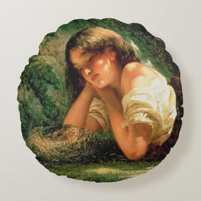 Nest Rond Kussen (Voorkant)