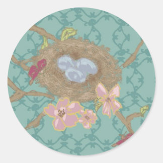 Nest sticker van Bari J.