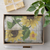  Nest Sunflower Music Tissue Paper Tissuepapier (Geschenk)