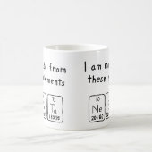 Nesta nom de table périodique mug 6 (Centre)