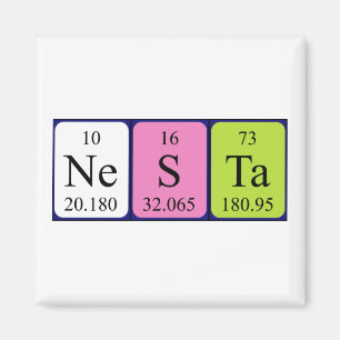 Nesta periodieke table name magnet 3 magneet