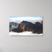 Nested in Clouds Wall Art Print op Canvas (Voorkant)