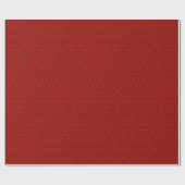 Nested Red Hexagons Cadeaupapier (Vlak)
