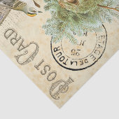 Nesting Bird Briefkaart Tissuepapier (Detail)