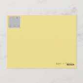 Nesting Bird en familie Baby Dank u Briefkaart (Achterkant)