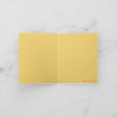 Nesting Bird & Family Baby Bedankt Noteer Kaart (Binnen)