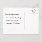 Nesting Birds Nieuw Adres Briefkaart (Achterkant)