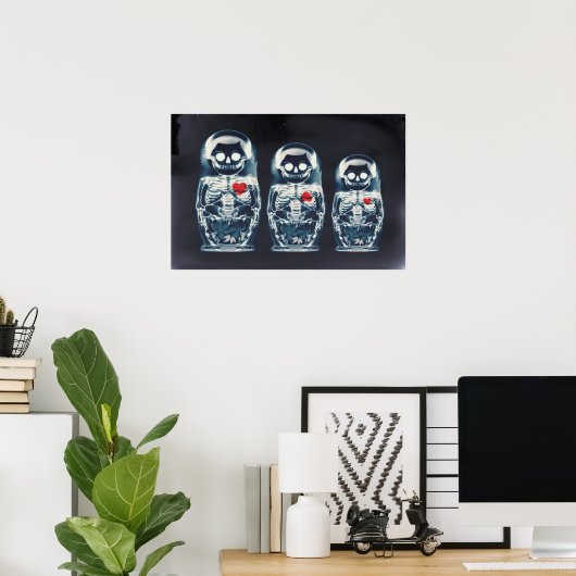 Nesting Doll Poster (Thuiskantoor)