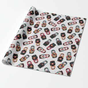 Nesting Dolls Wrapping Paper Cadeaupapier