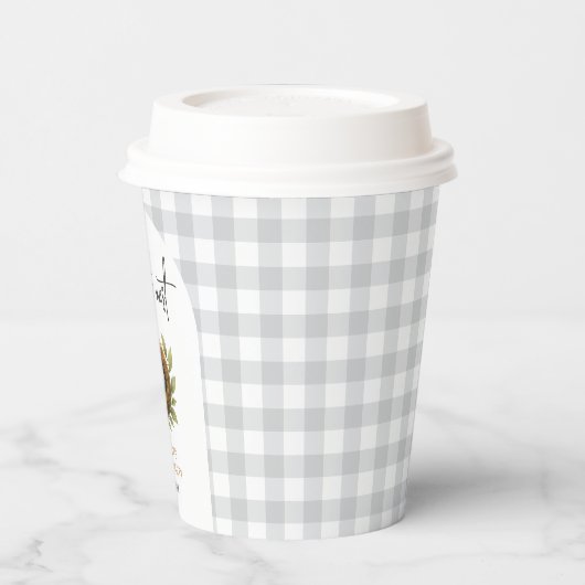 Nesting Party Bless the Nest Baby shower Papieren Bekers (Links)