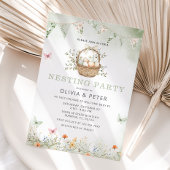 Nesting Party Prep het Nest Baby shower Kaart
