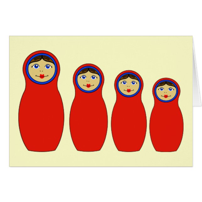 Nesting Peg Dolls (Voorkant Horizontaal)