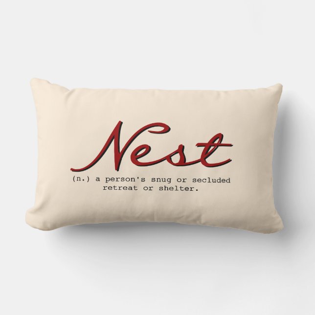 Nestkussen Kussen (Voorkant)