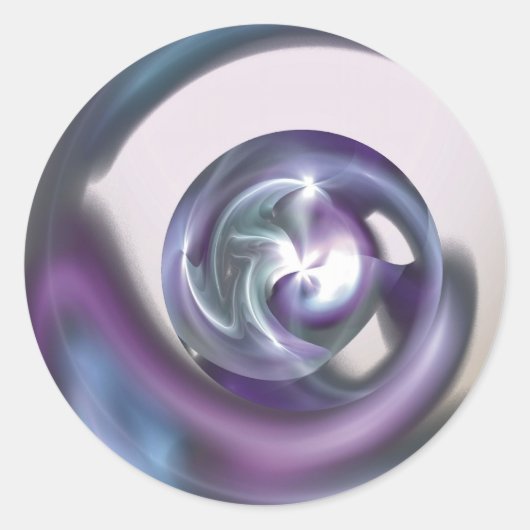 Nestled Sphere Sticker (Voorkant)