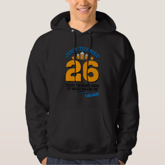 Net 26 bier Drink 26th Birthday Drink G Hoodie