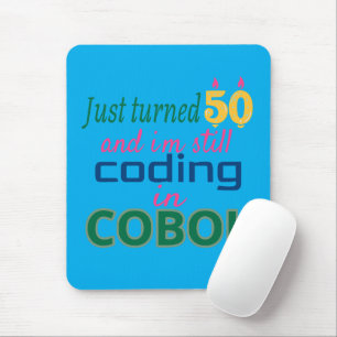 Net 50 Geworden en Nog Steeds COBOL Code Muismat