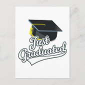 Net afgestudeerd! feestdagenkaart (Voorkant)