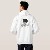 Net afgestudeerd! hoodie (Achterkant volledig)
