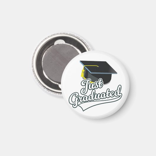 Net afgestudeerd! magneet (Voorkant / Achterkant)