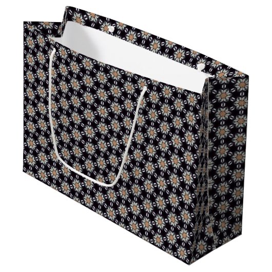 Net als bij Daisy Pattern Large Gift Bag Groot Cadeauzakje (Voorkant Gekanteld)