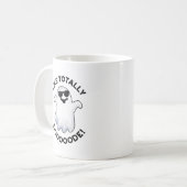 Net als bij de Doode Funny Ghost Pun Koffiemok (Voorkant links)