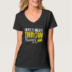 Net als bij het weggooien van dingen, het veld Dis T-shirt