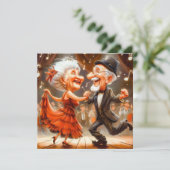 Net als de oude tijd kaart (Staand voorkant)