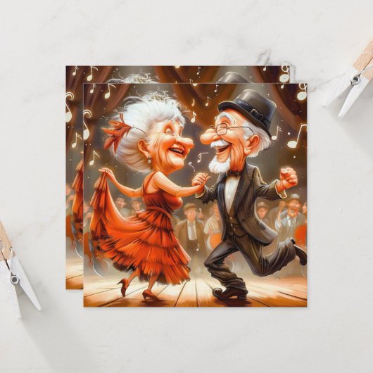 Net als de oude tijd kaart (Voorkant / Achterkant in situ)