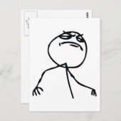 Net als een baas briefkaart (Voorkant / Achterkant)