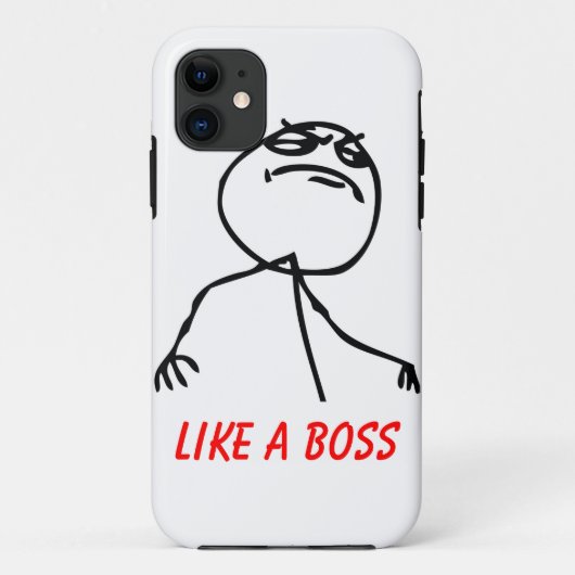 Net als een baas Case-Mate iPhone case (Achterkant)