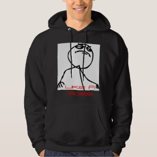 Net als een baas hoodie
