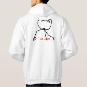 Net als een baas hoodie (Achterkant)