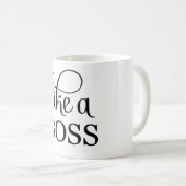 Net als een baas koffiemok (Voorkant rechts)