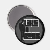 Net als een baas magneet (Voorkant / Achterkant)