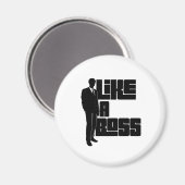 Net als een baas magneet (Voorkant / Achterkant)