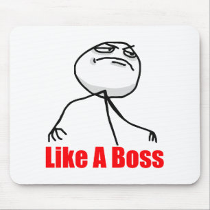 Net als een baas muismat