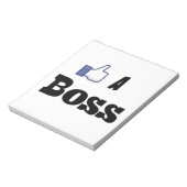 Net als een baas notitieblok (Gedraaid)