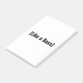 Net als een baas post-it® notes (Schuin)
