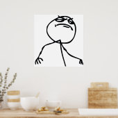 Net als een baas poster (Keuken)