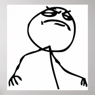 Net als een baas poster