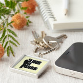 Net als een baas sleutelhanger (Zijkant)