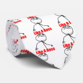 Net als een baas stropdas (Opgerold)