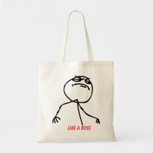 Net als een baas tote bag
