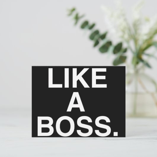 Net als een briefkaart (Staand voorkant)