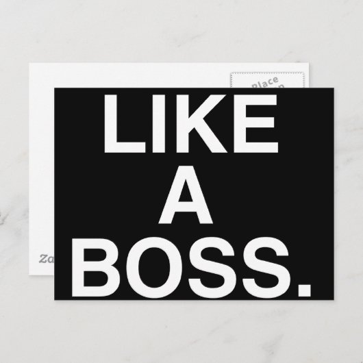 Net als een briefkaart (Voorkant / Achterkant)