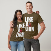 Net als een lion T-shirt (Unisex)